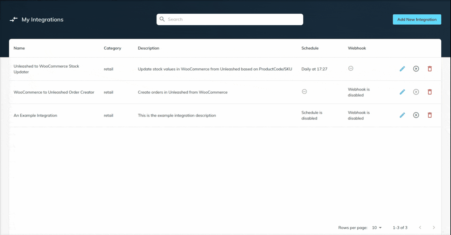 Edit Workflow - Logs